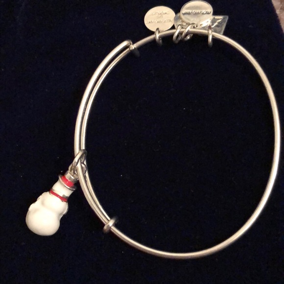Alex and Ani Snowman Charm Bangle - Picture 4 of 4